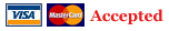 Visa/Mastercard Accepted